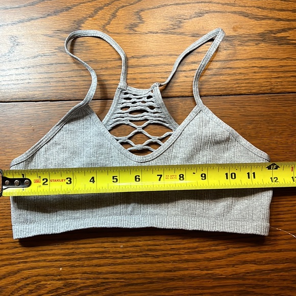 Free People Intimates Seamless Ribbed Baby Racerback Bralette - Picture 5 of 11